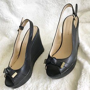 Tommy Hillfiger Bowtie Wedges